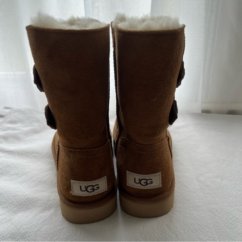 UGG MARCIELA II CHESTNUT BOOTS WOMEN'S Size 37 New - Picture 4 of 11